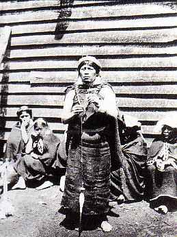 Retrato de Mujer Mapuche   Odber Heffer Bissett