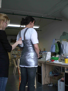 duct taping for mannequin