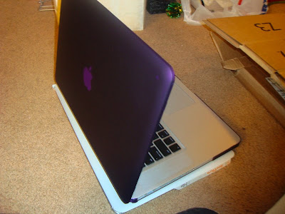 Purple Macbook Cover