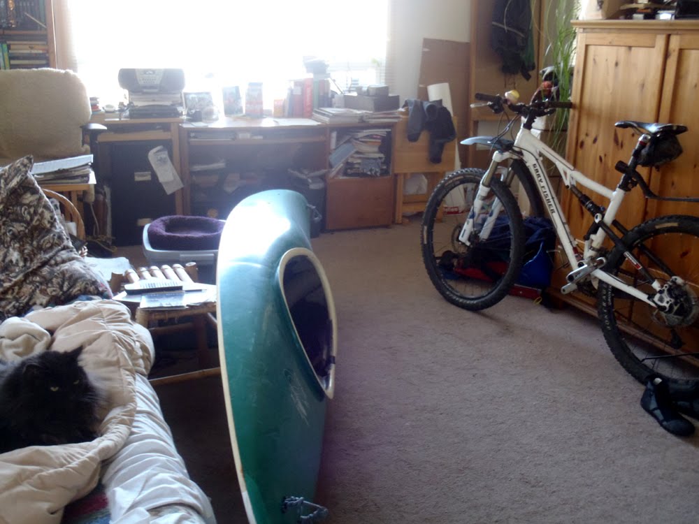 Woman on Water A Kayak in Your Living Room