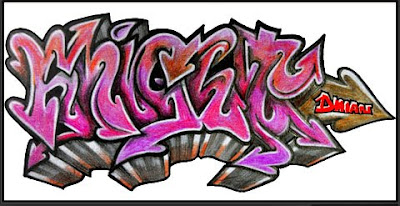 Street Graffiti 3d Graffiti Letters Sketch
