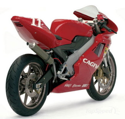 Model Cagiva Mito 525SP was first launched at the Motorcycle Exhibition, 