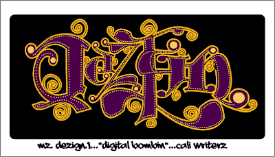 Tagging Bubble Alphabet