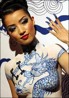 body painting gallery width=400 body painting