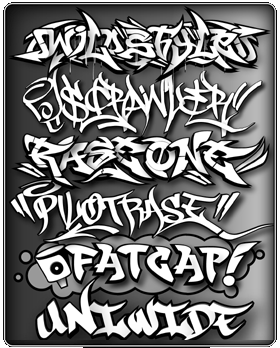 3D Graffiti Letters
