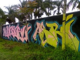 Graffiti Lettering Styles in Alphabet Color