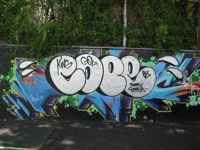 Cope Graffiti Alphabet Bubble