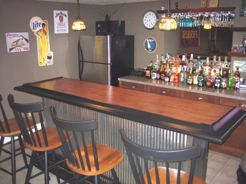 Home Bar Construction