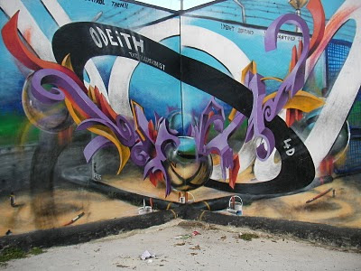 Graffiti Alphabet Is An Illusion: Odeith