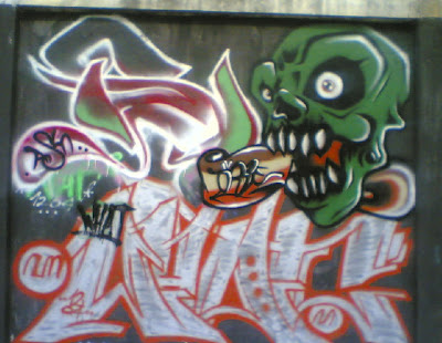 Graffiti Alphabet Graffiti Skull Character 