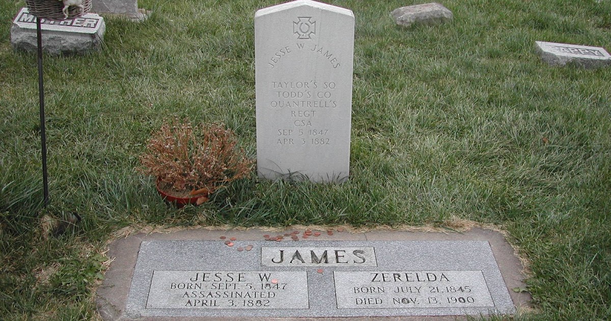 the digital cemetery BlackSheep Sunday Jesse Woodson James and Family