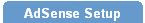 AdSense setup tab