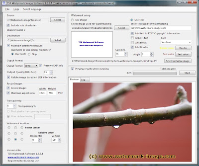 watermark software GUI