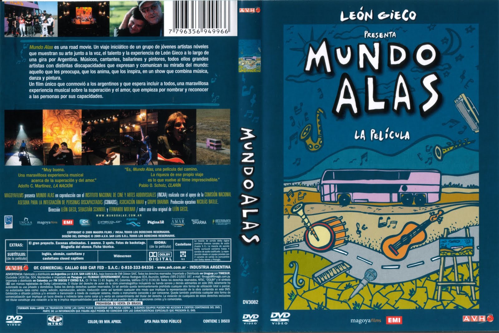 LAMUSICAENDVD LEON GIECO MUNDO ALAS