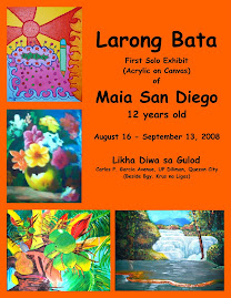 First Solo Exhibit at Age 12   (Aug16 - Sept13, extended to Oct14, 2008)