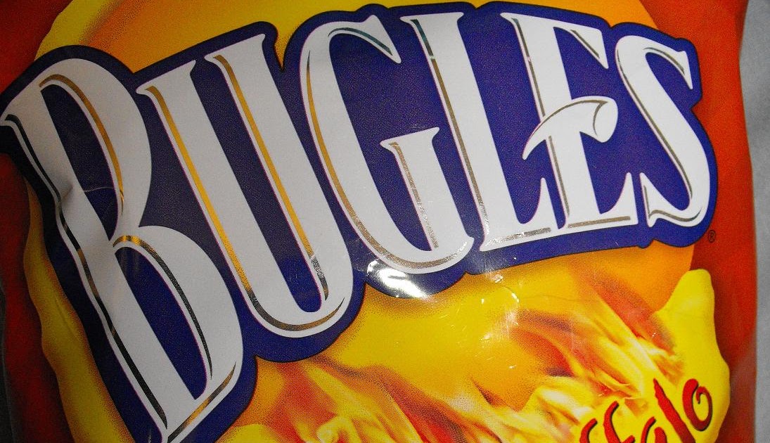 Hot Chicks Eatin' Spicy Chips Snack 110 Bugles Hot Buffalo Corn Snacks