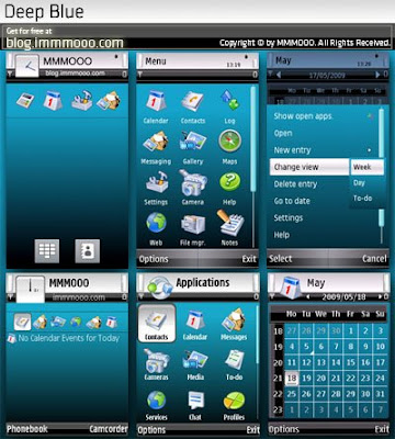 Deep Blue Nokia 5800 Deep Blue Nokia 5800