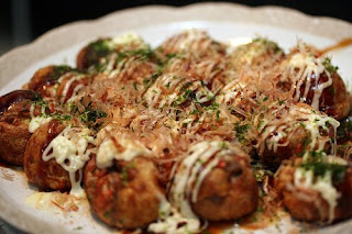 takoyaki : boulettes de poulpe