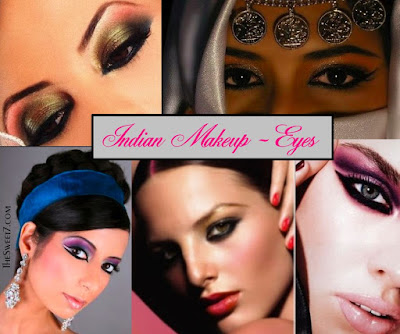 Indian Makeup - Eyes for the Silk Road
