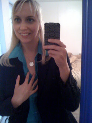 lucky necklace at Brittany's Cleverly Titled Blog