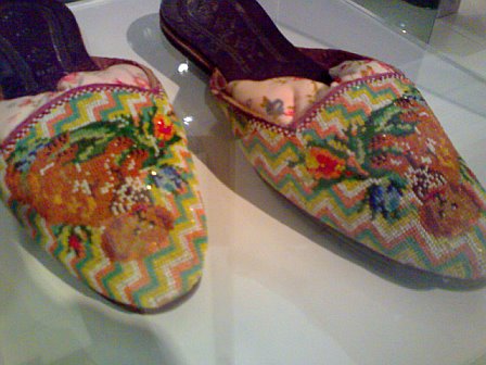 Beaded shoes
