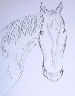 original charcoal sketch by american artist atul pande