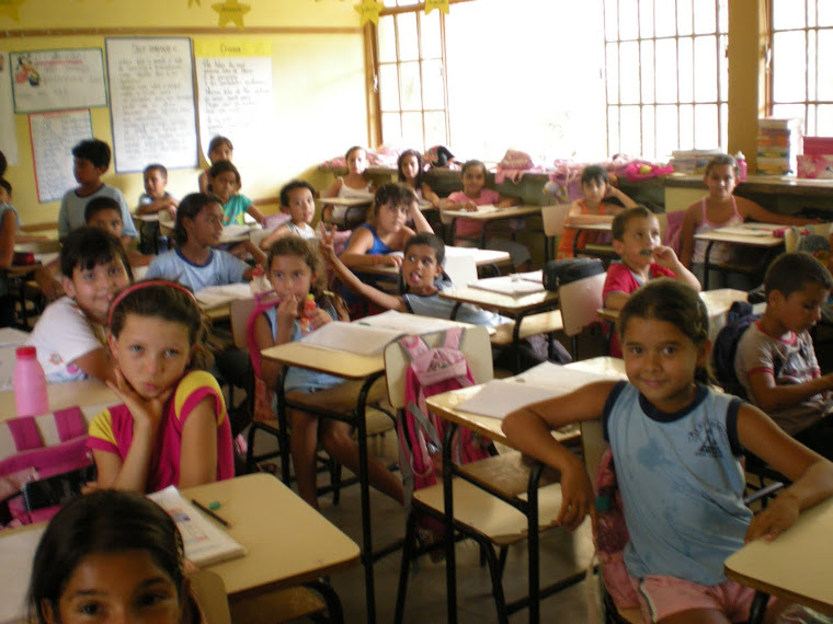 fotos na sala de aula