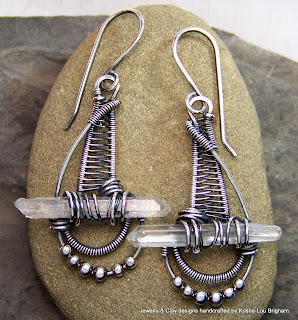 wire jewelry earrings wrapped designs patterns sculpted journal windows coiled week trying rae harper woven craft wrapping october stuck making