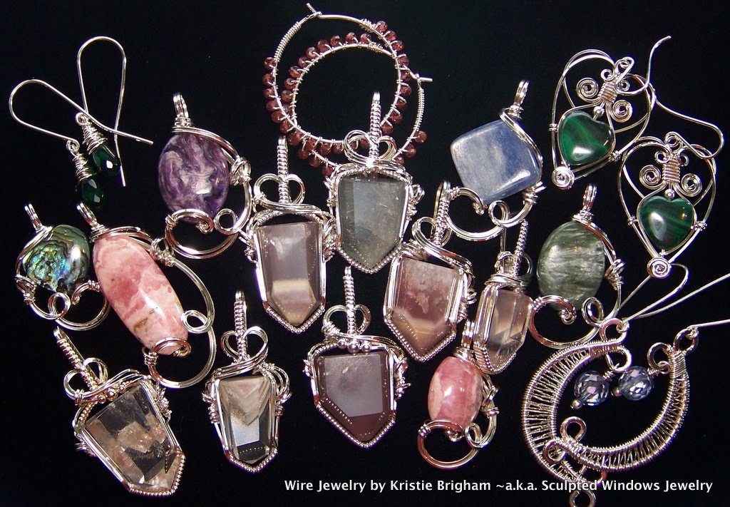 Sculpted Windows Jewelry Journal New Wire Wrapped Jewelry on the Way!