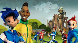 Pele scores with Academy of Champions