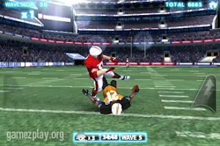 Backbreaker Football Tackle Alley football players