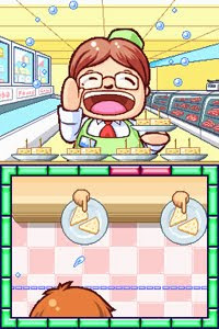cooking mama 3 man shouting in supermarket food hall