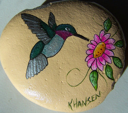 Pictures Of Flowers Painted On Rocks Pictures Of Flowers Painted On Rocks