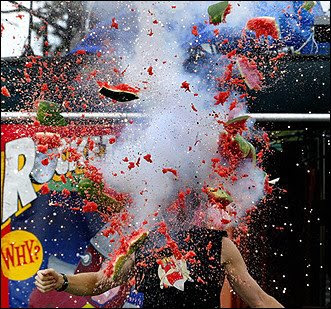 Exploding Watermelon