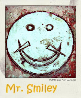 Happy little circle on the ground in Caloocan City.