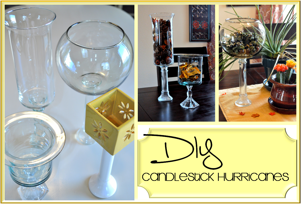Finding My Aloha DIY Candlestick Hurricanes