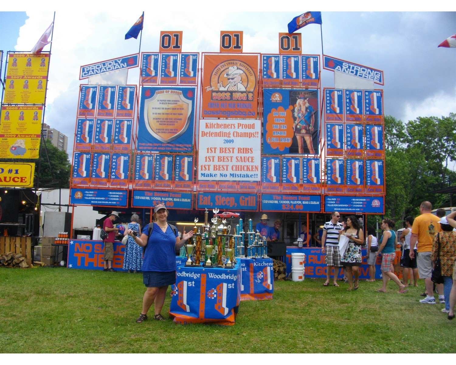 The World of Gord Saturday in the Park Kitchener Ribfest and Craft