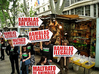 Ramblas Ramblas manifestación