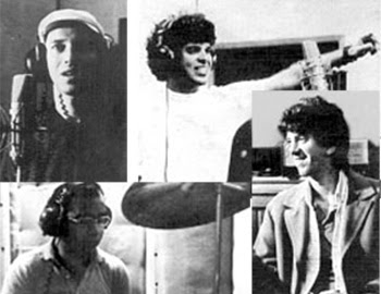 Acidente 1983 - Mala, Guto, Zeca e Scubi