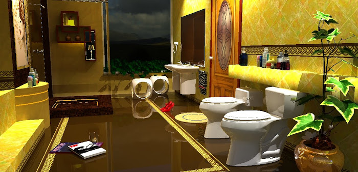 California walk in toilet