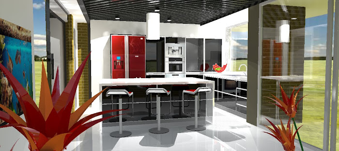 Modern kitchen design