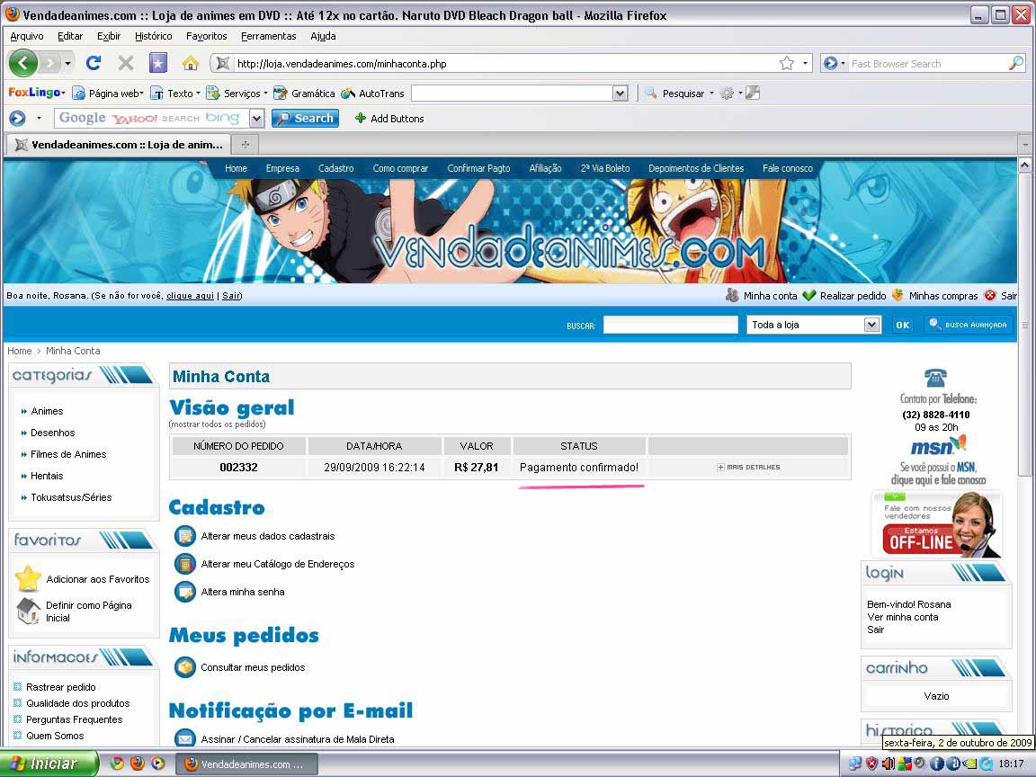 EMAIL & MSN TOCADOGIGA@GMAIL.COM ATUALIZAÇÃO DE