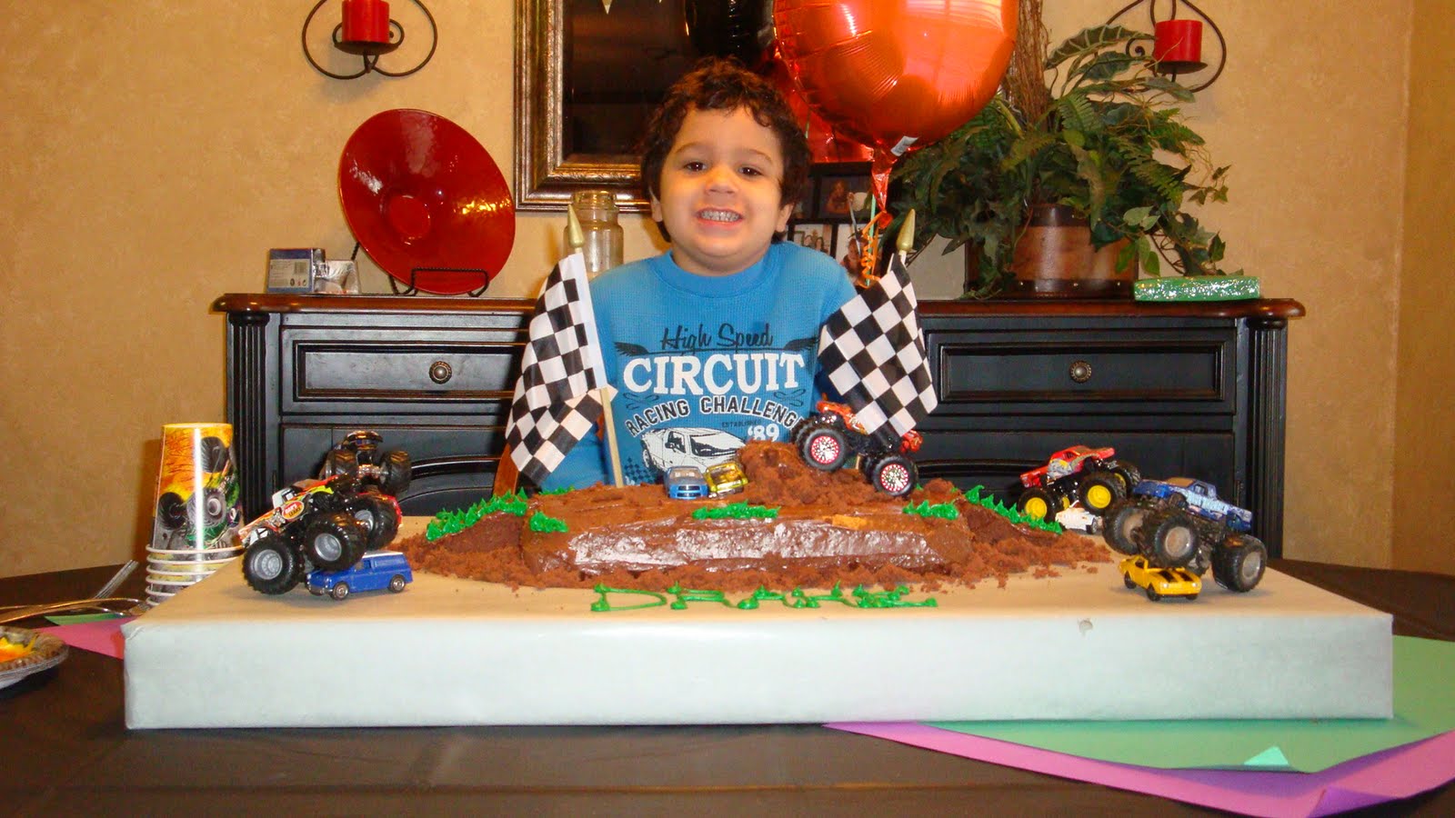 monster jam cake