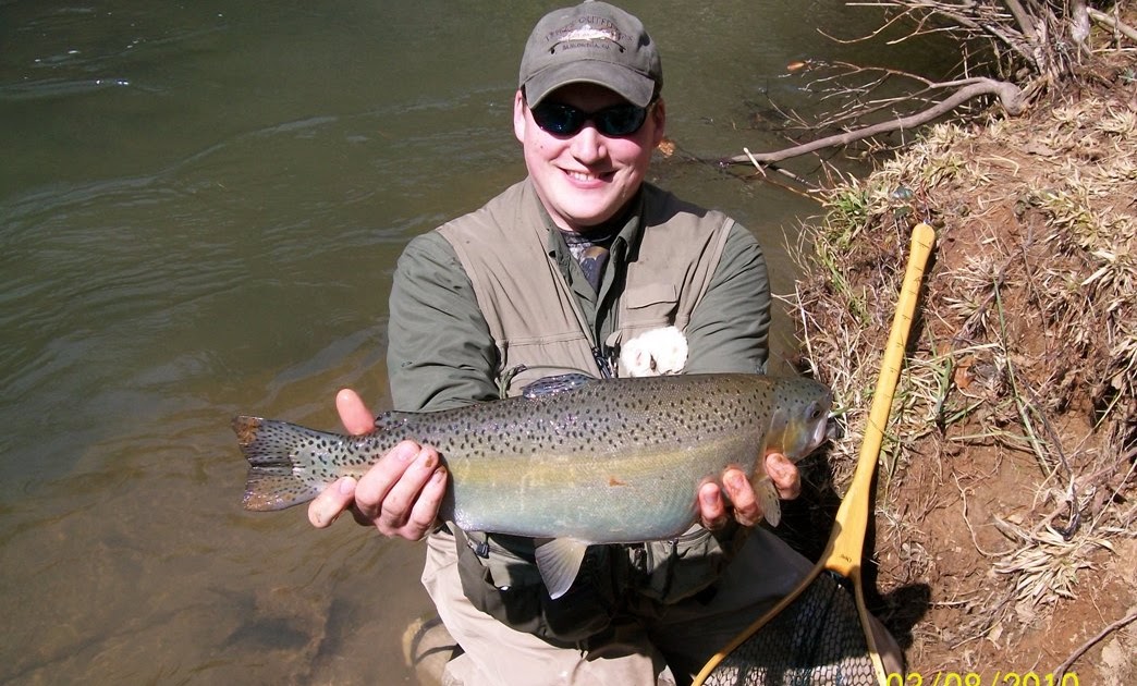 Fly Fish North Tritt's Outfitters Dahlonega, GA Awesome day