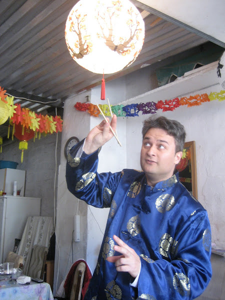 Miguel cazando moscas a lo Feng Shui