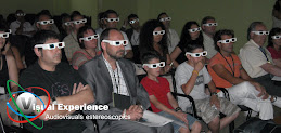Público en proyección Vídeo 3D