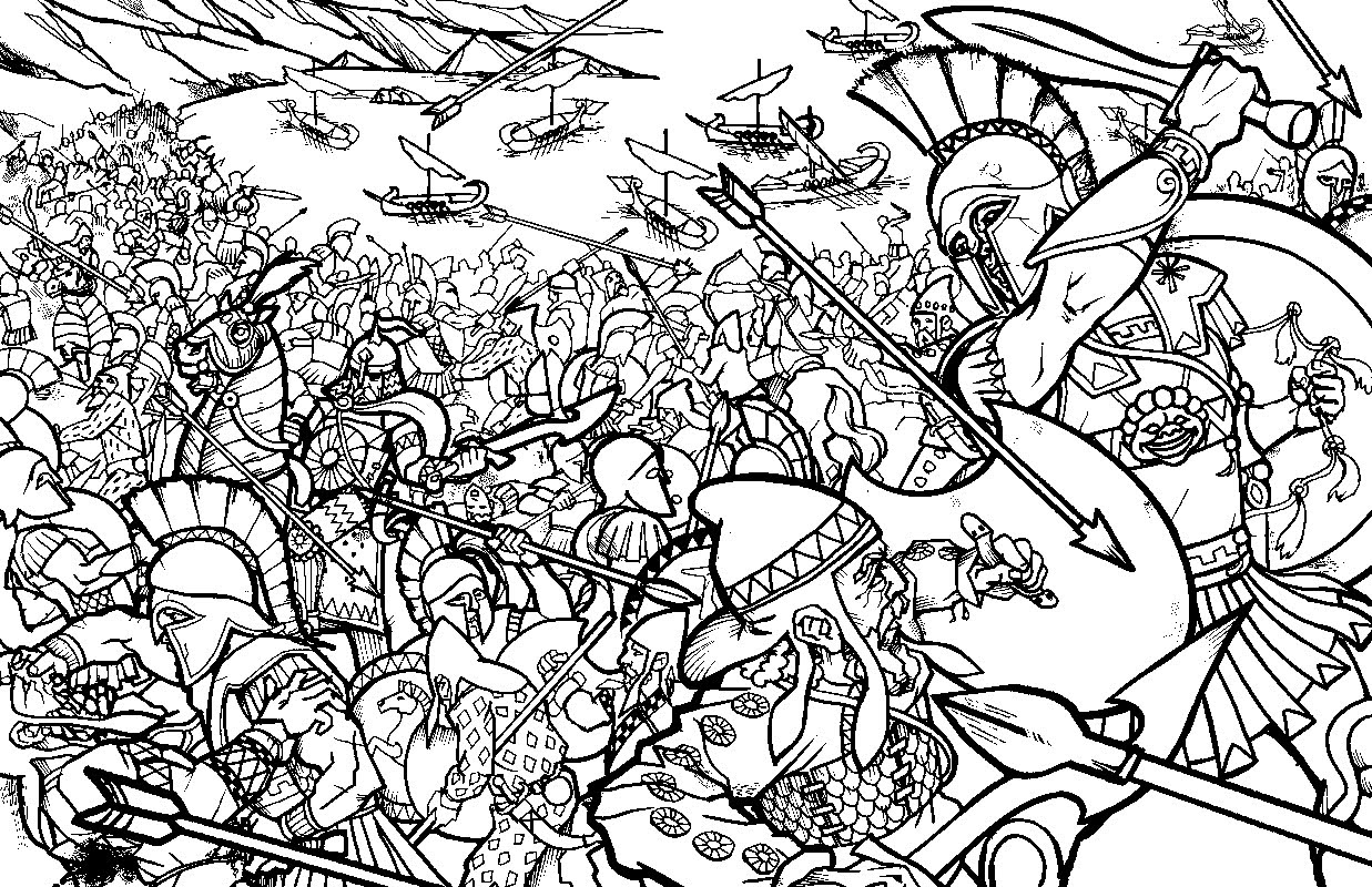 battle coloring pages ancient battles free coloring pages battle coloring pages ancient battles free coloring pages