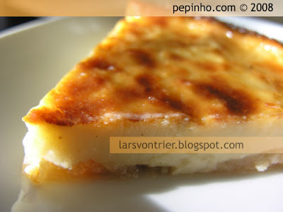 Clafoutis de manzanas caramelizas