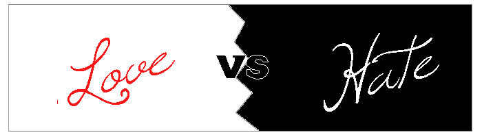 Love vs Hate