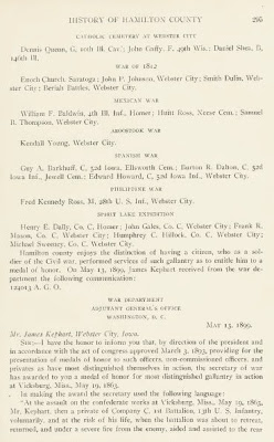 History of Hamilton County, Iowa (Volume 1) J. W. Lee